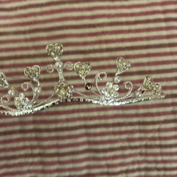 🌻Tiny simple heart Tierra crown flower girl - Picture 8 of 8